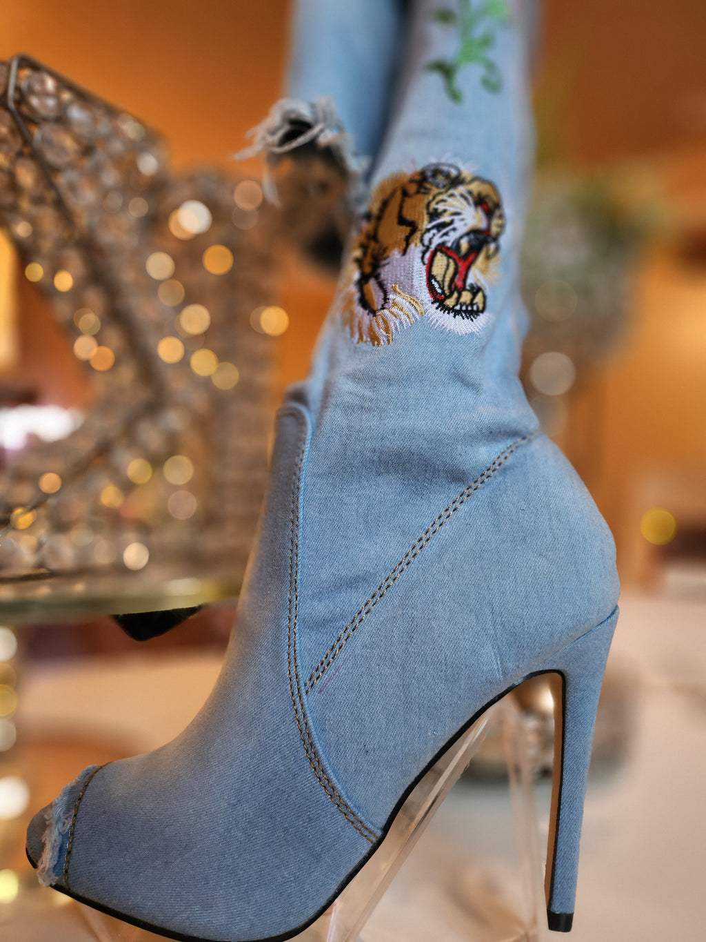 MARYTERE COLLECTION'S:Sabrina Jean Boots