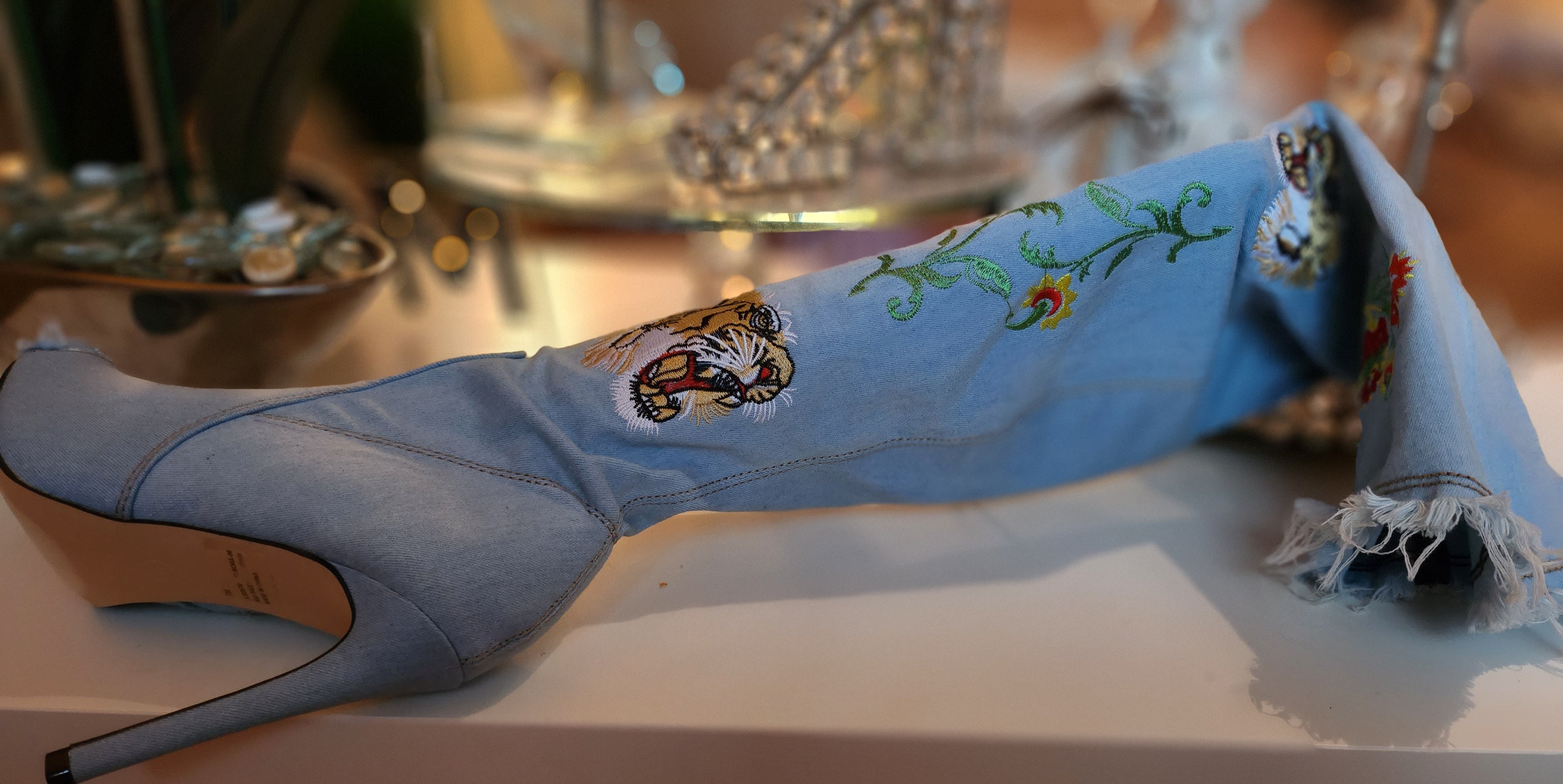 MARYTERE COLLECTION'S:Sabrina Jean Boots