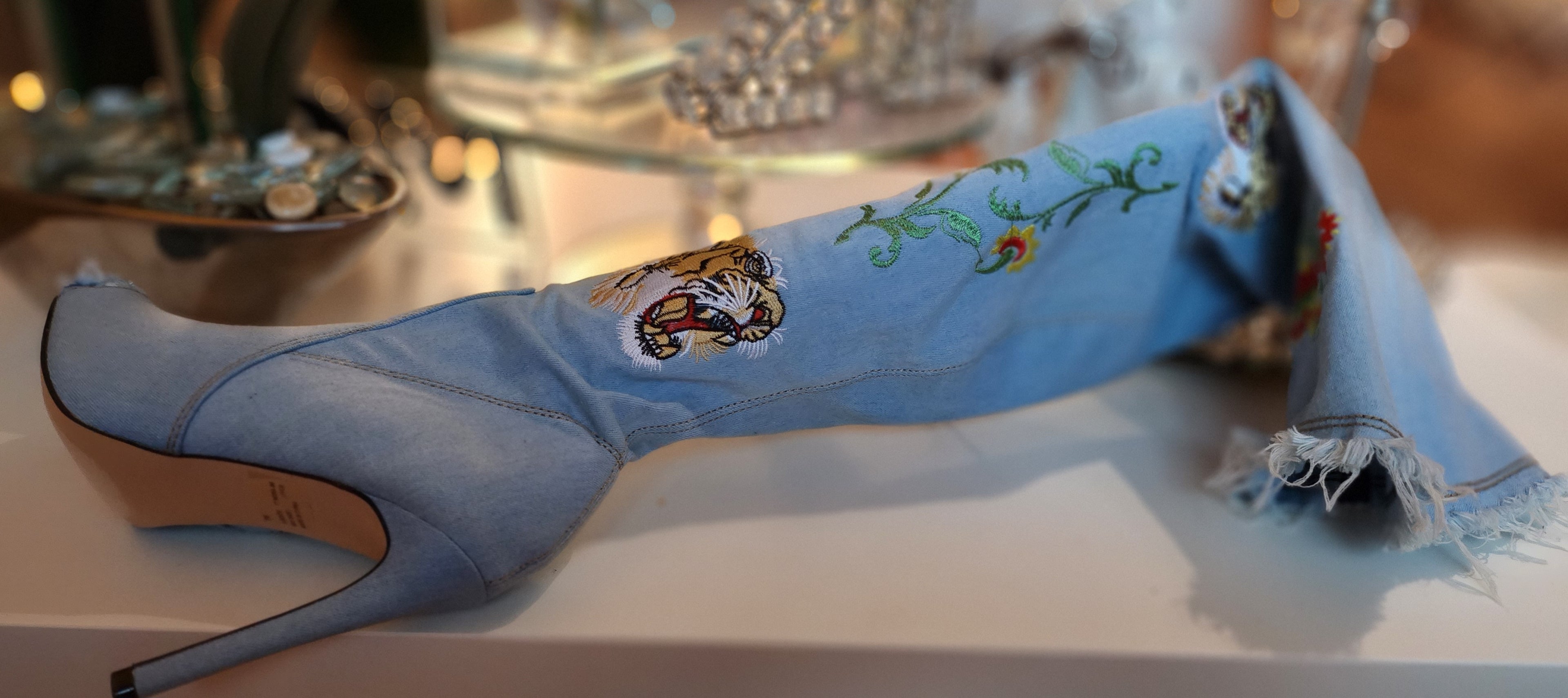 MARYTERE COLLECTION'S:Sabrina Jean Boots