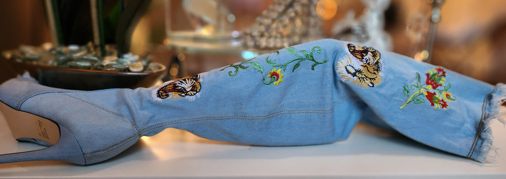 MARYTERE COLLECTION'S:Sabrina Jean Boots