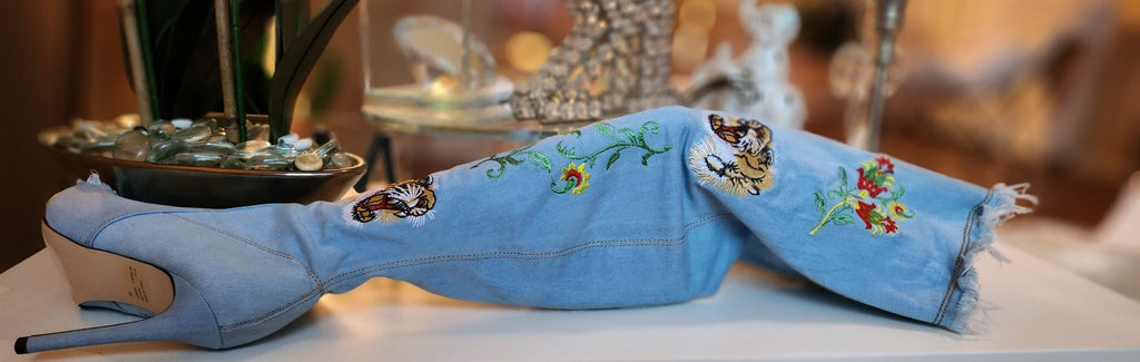 MARYTERE COLLECTION'S:Sabrina Jean Boots