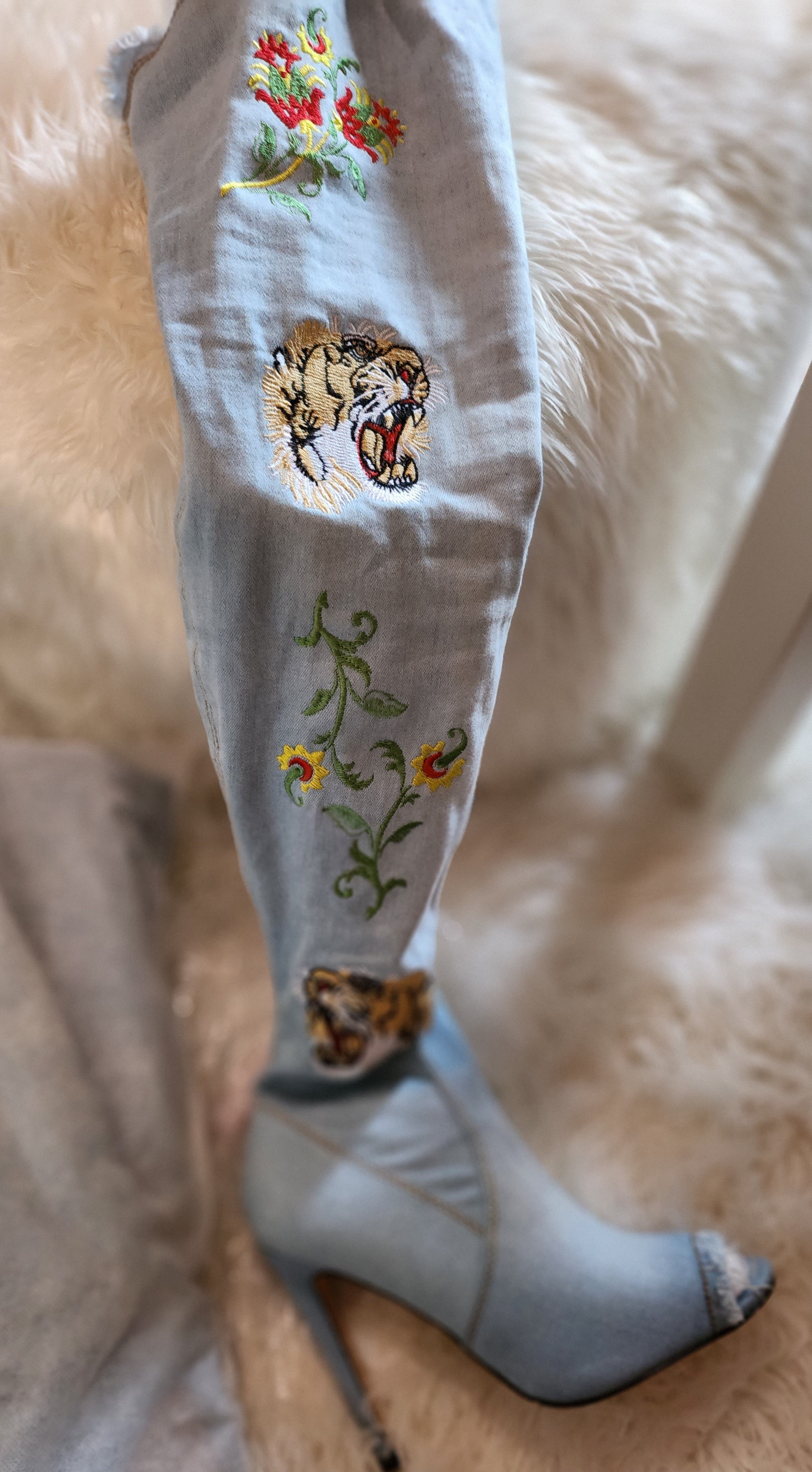 MARYTERE COLLECTION'S:Sabrina Jean Boots