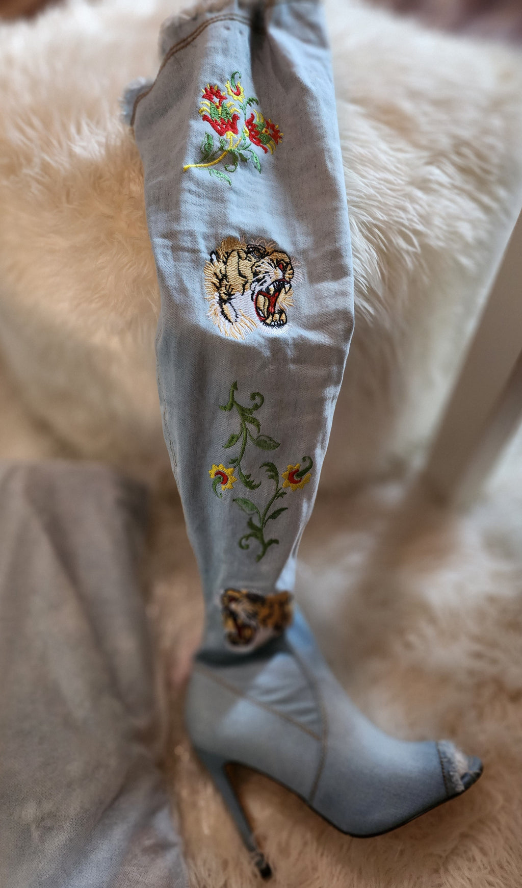 MARYTERE COLLECTION'S:Sabrina Jean Boots