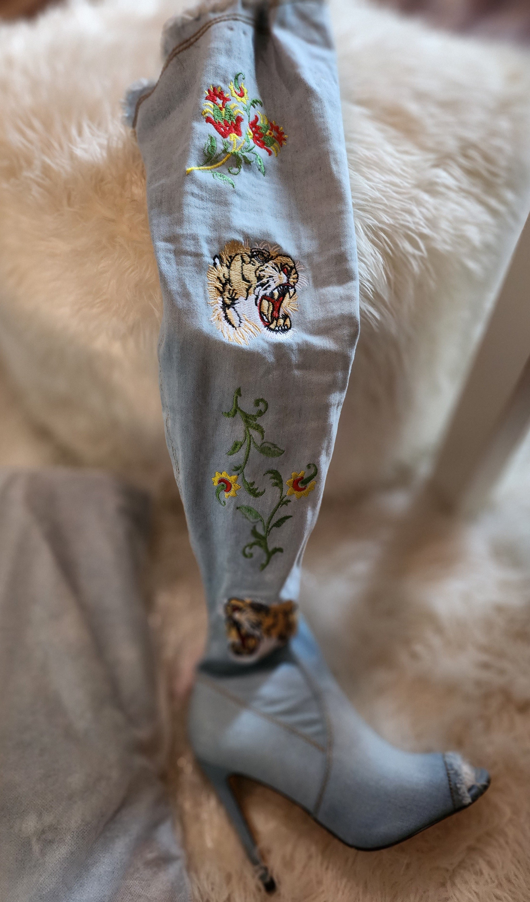 MARYTERE COLLECTION'S:Sabrina Jean Boots