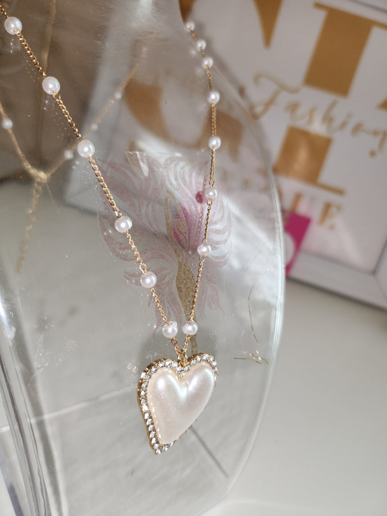 Heart Diamond Necklace