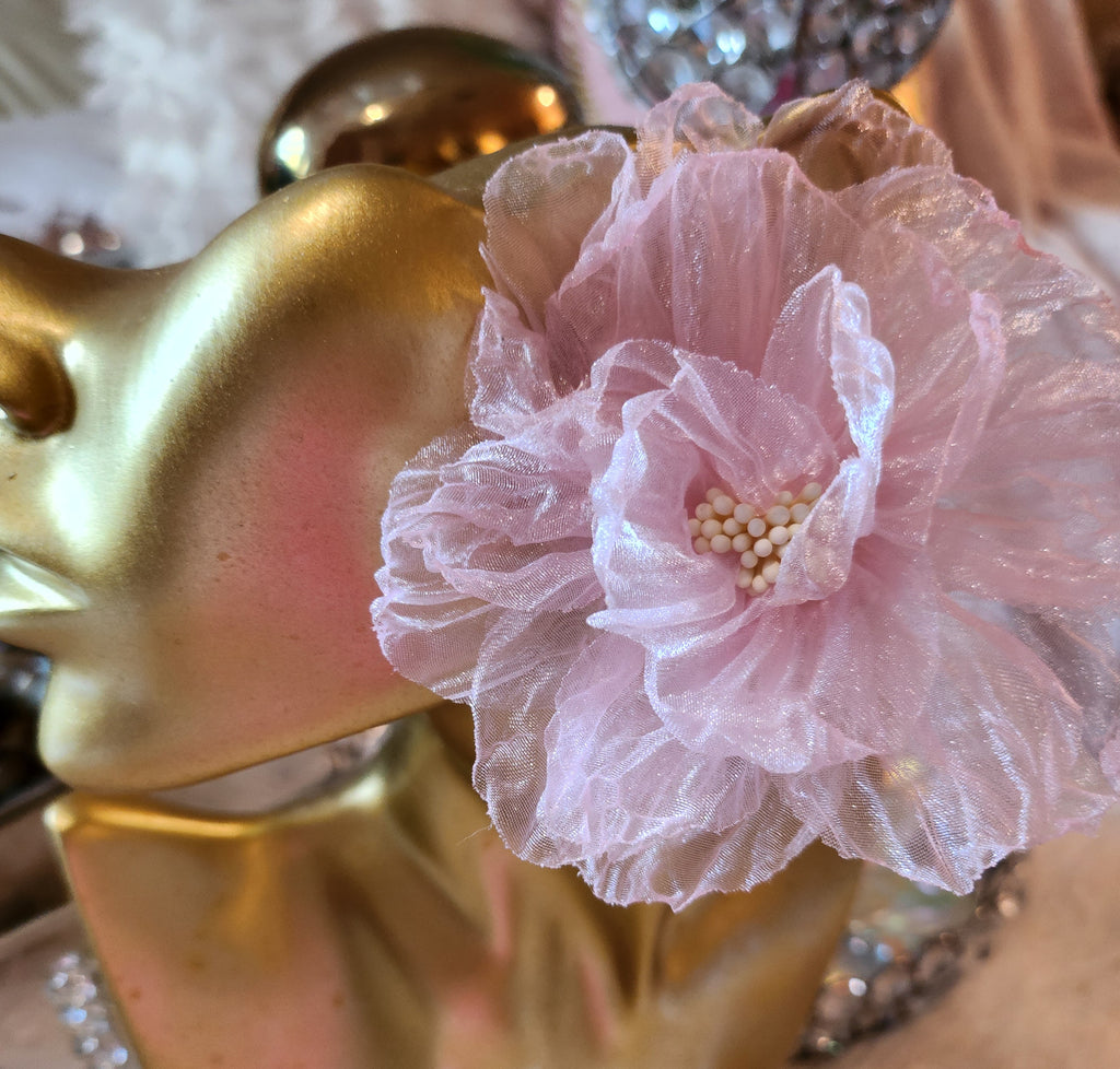 Pink Flowers Earrings