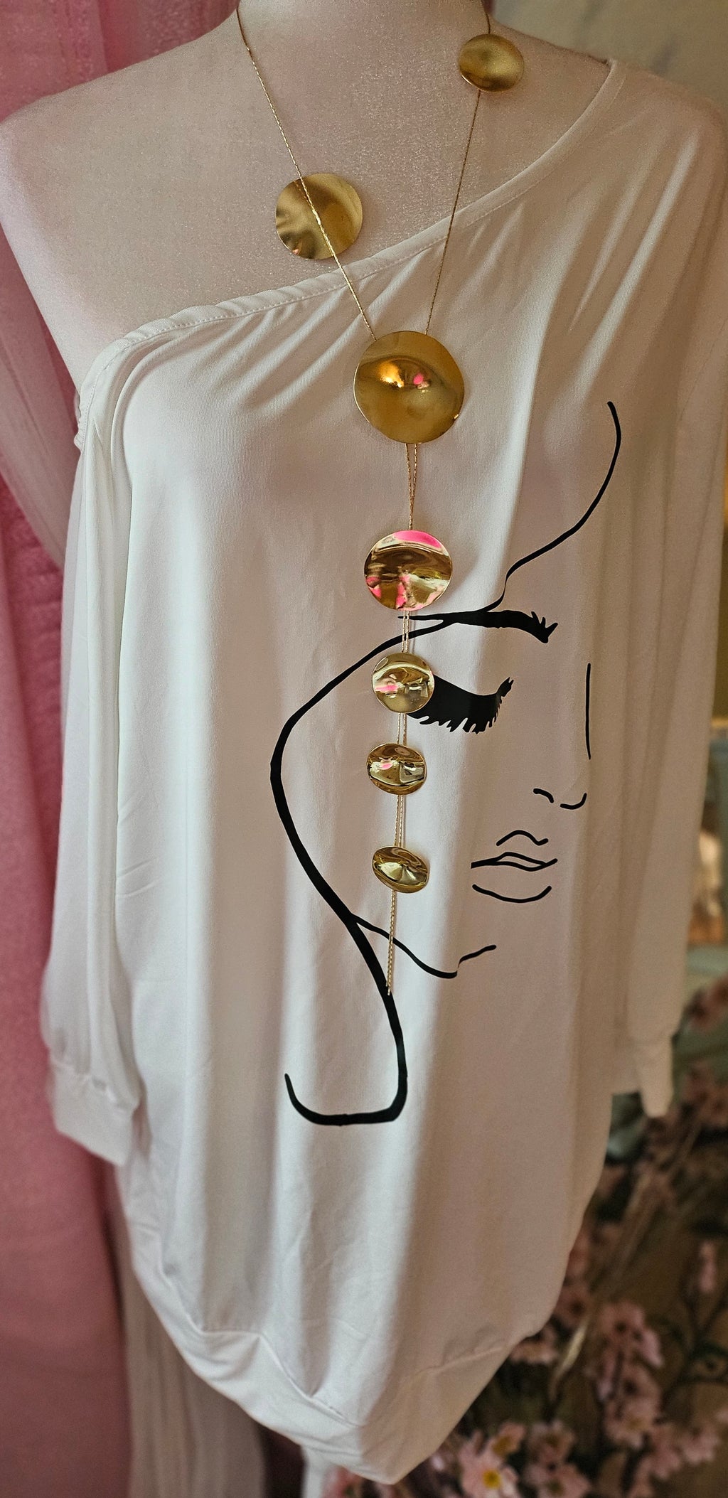 GODESS CURVY BABE:Violeta Plus White dress