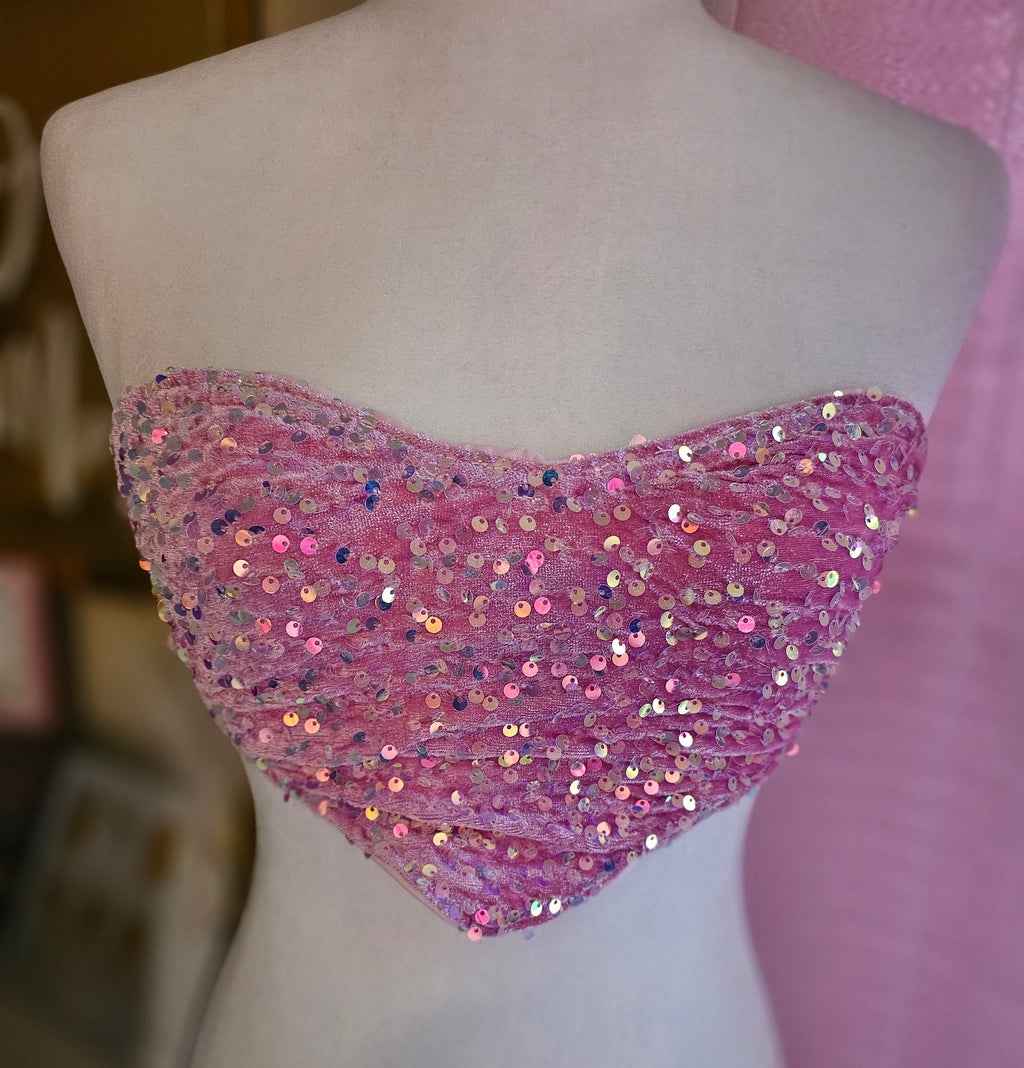 PINKY HEART CROP