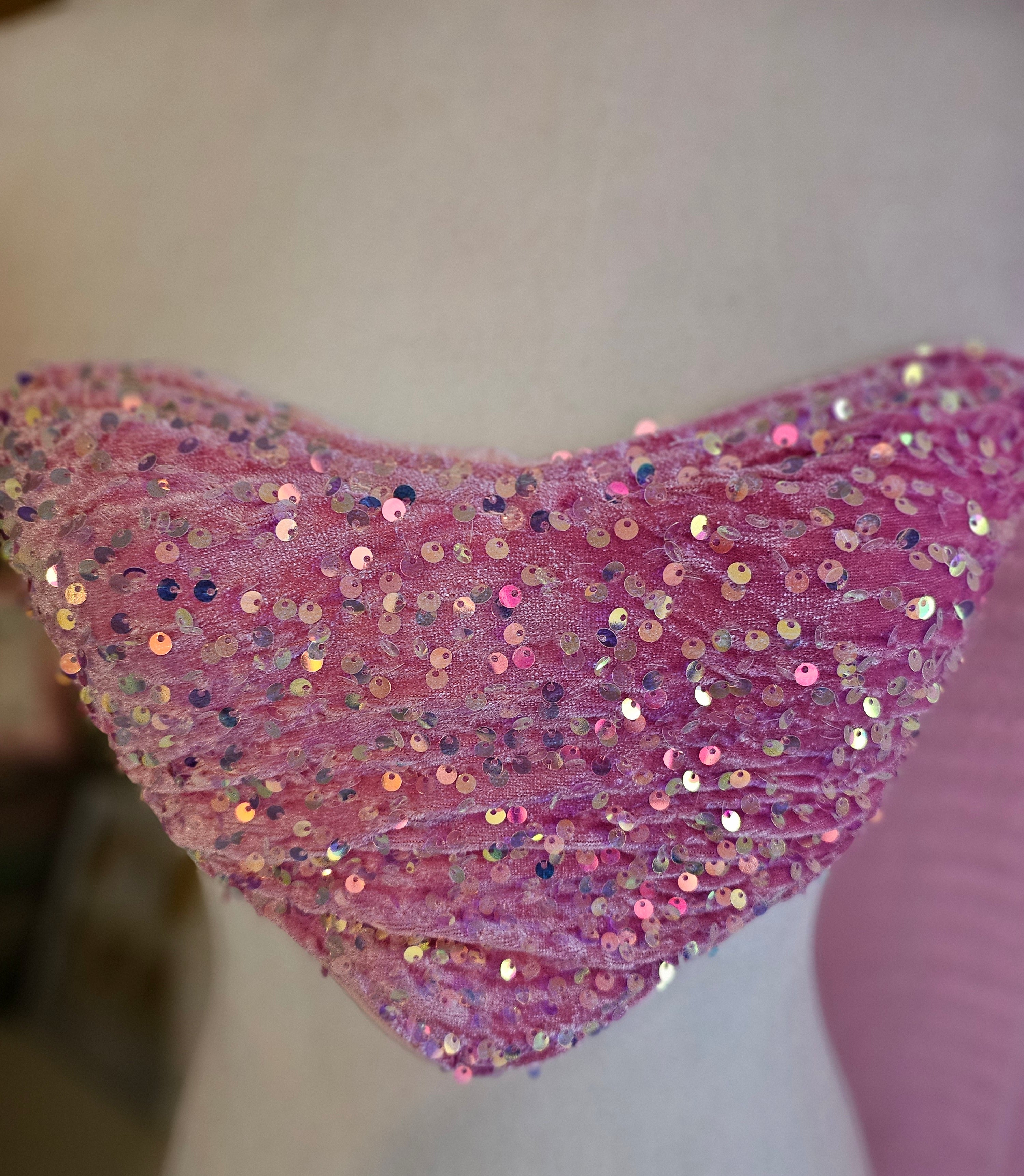 PINKY HEART CROP