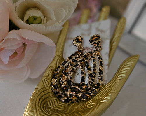 ANIMAL PRINT EARRINGS