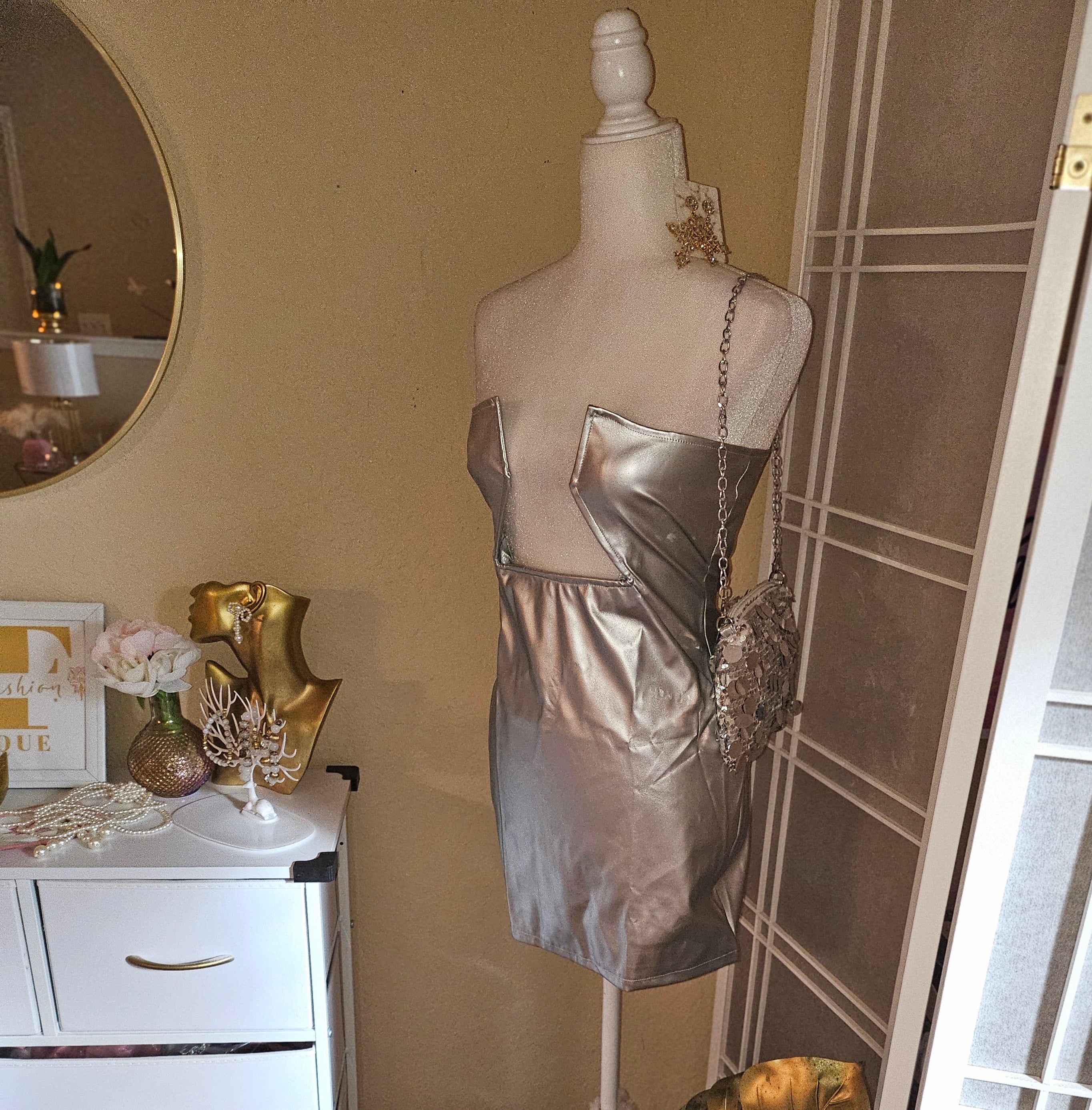 Ely Silver dress