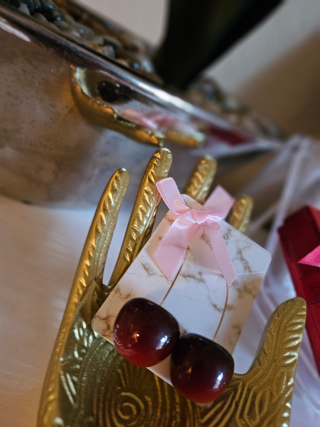 Cherry boom Earrings