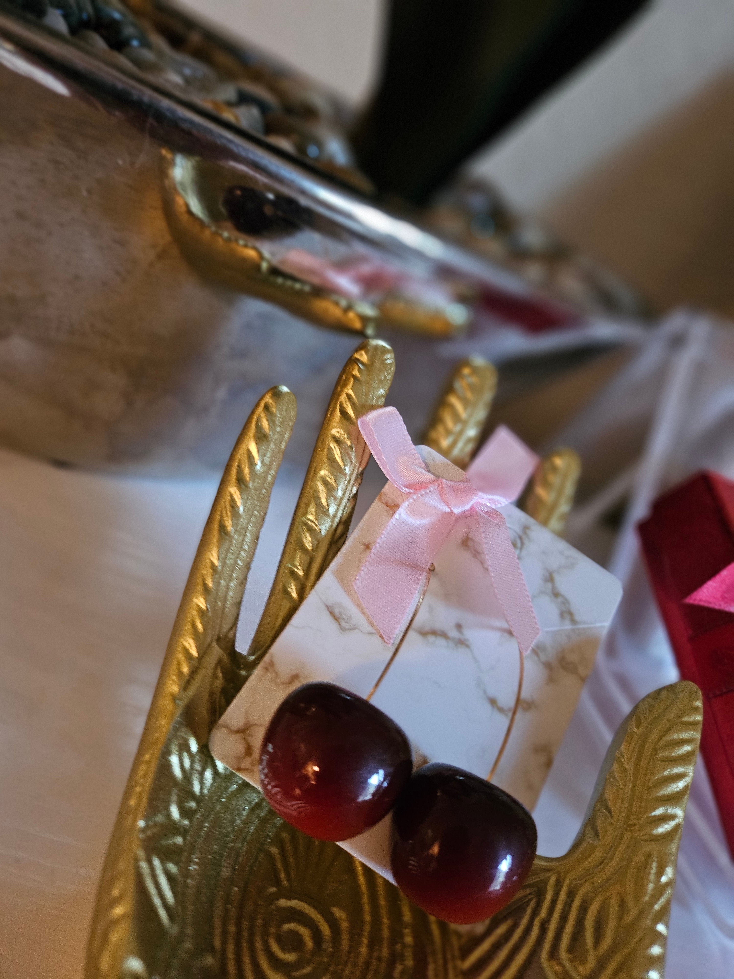 Cherry boom Earrings