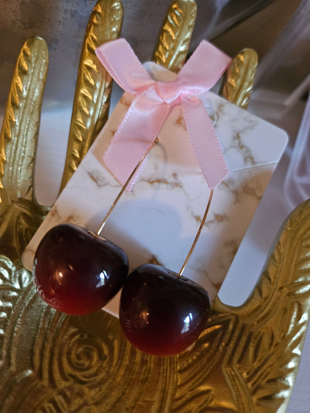 Cherry boom Earrings