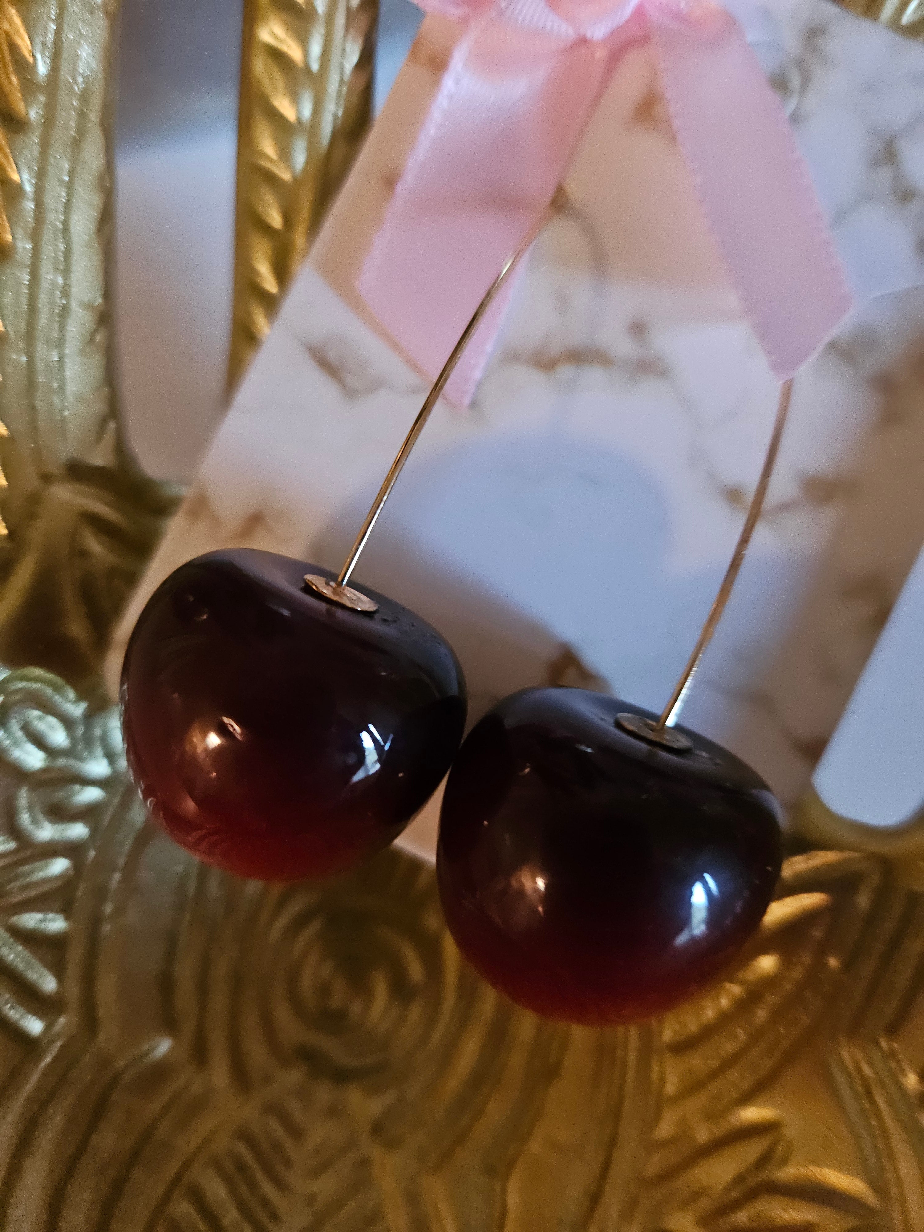 Cherry boom Earrings