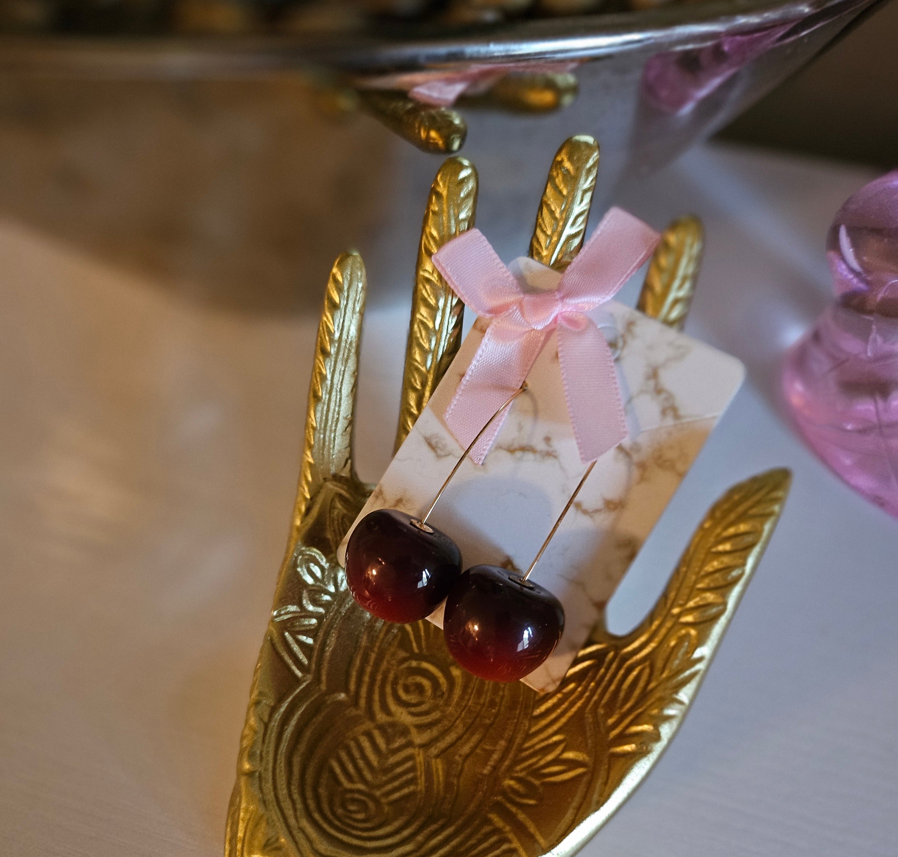 Cherry boom Earrings