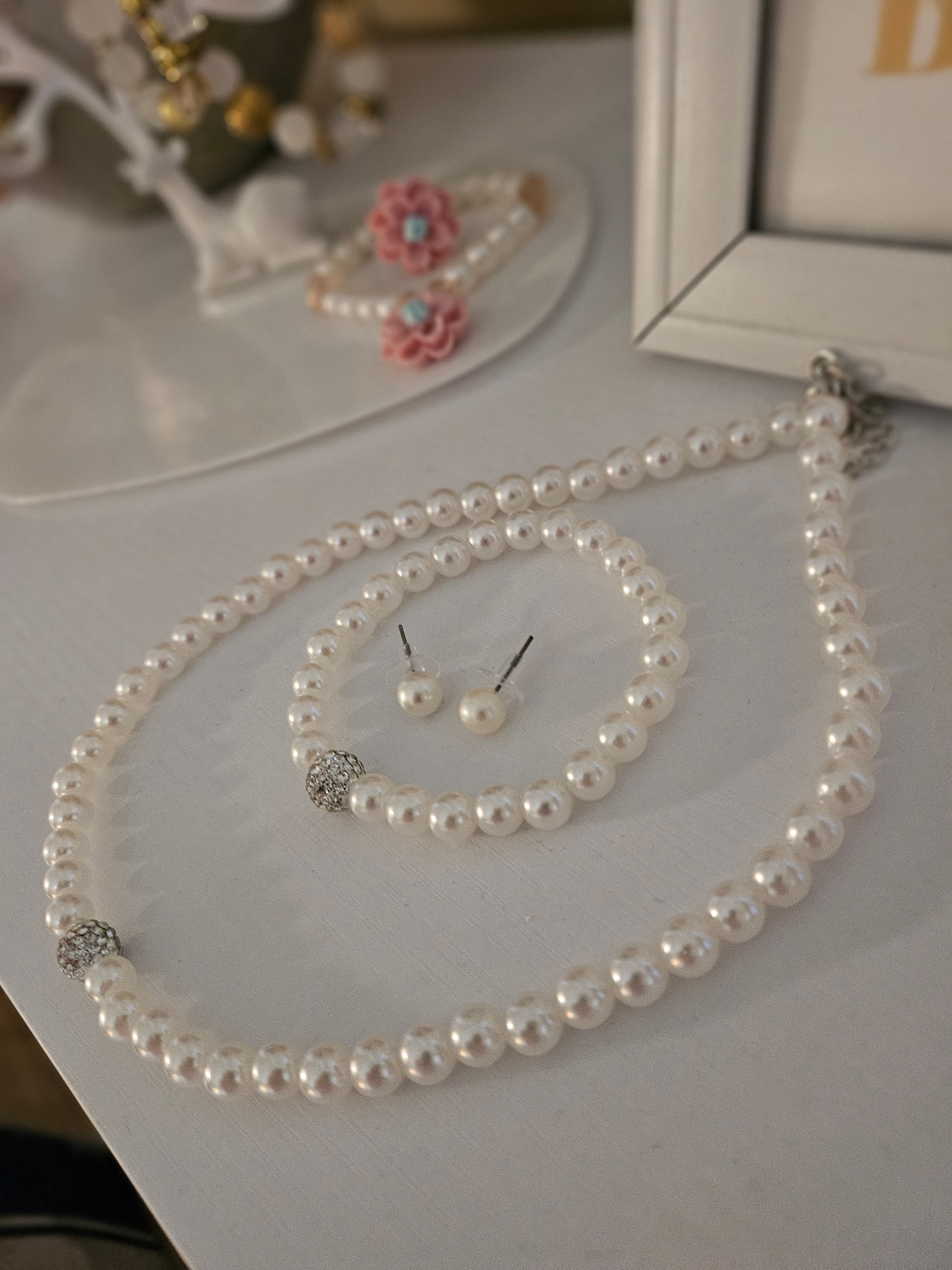 Pearls Necklace set