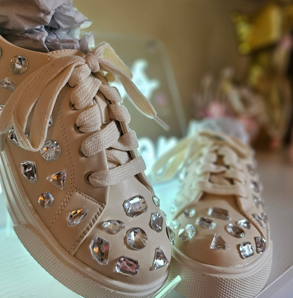 MARYTERE COLLECTIONS:Diamond sneakers