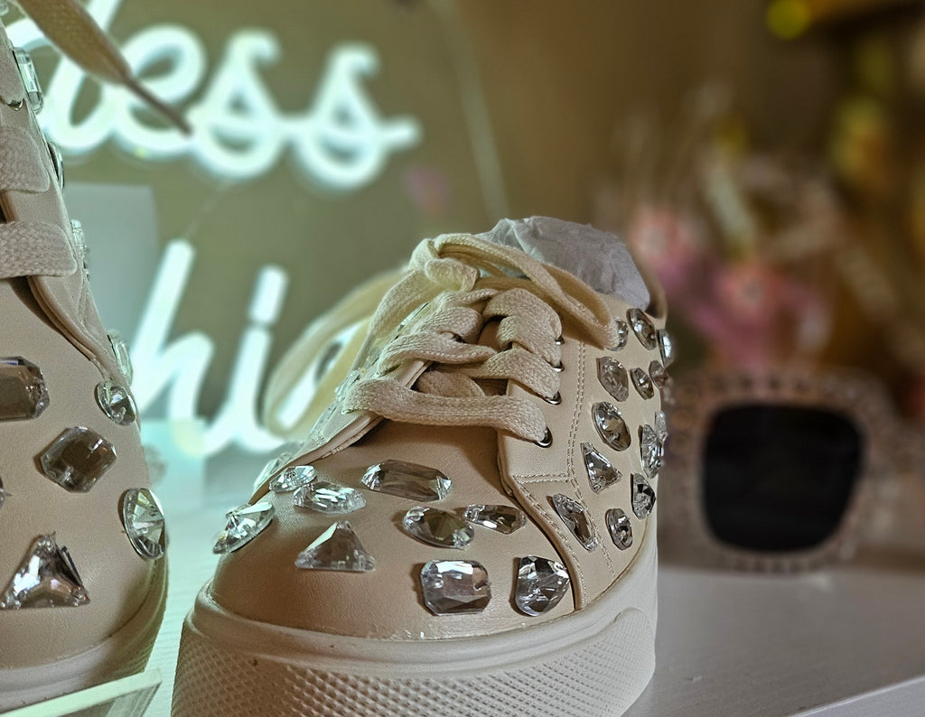 MARYTERE COLLECTIONS:Diamond sneakers