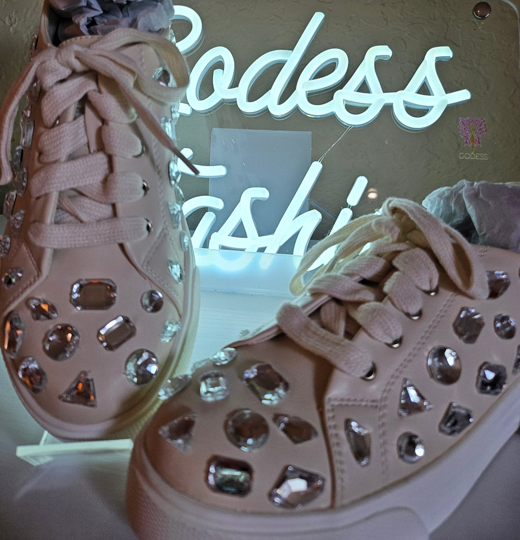 MARYTERE COLLECTIONS:Diamond sneakers