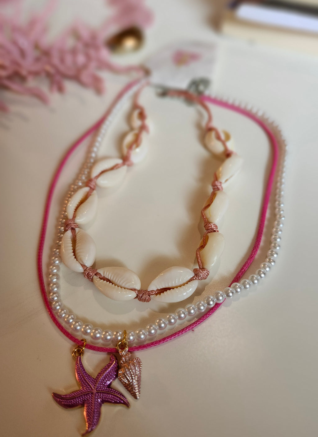 Caracol Necklace Set