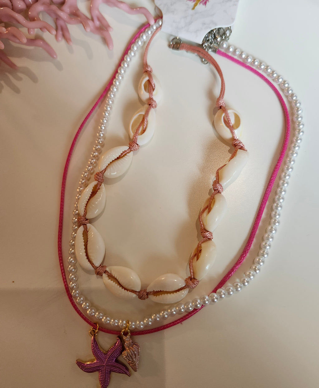 Caracol Necklace Set