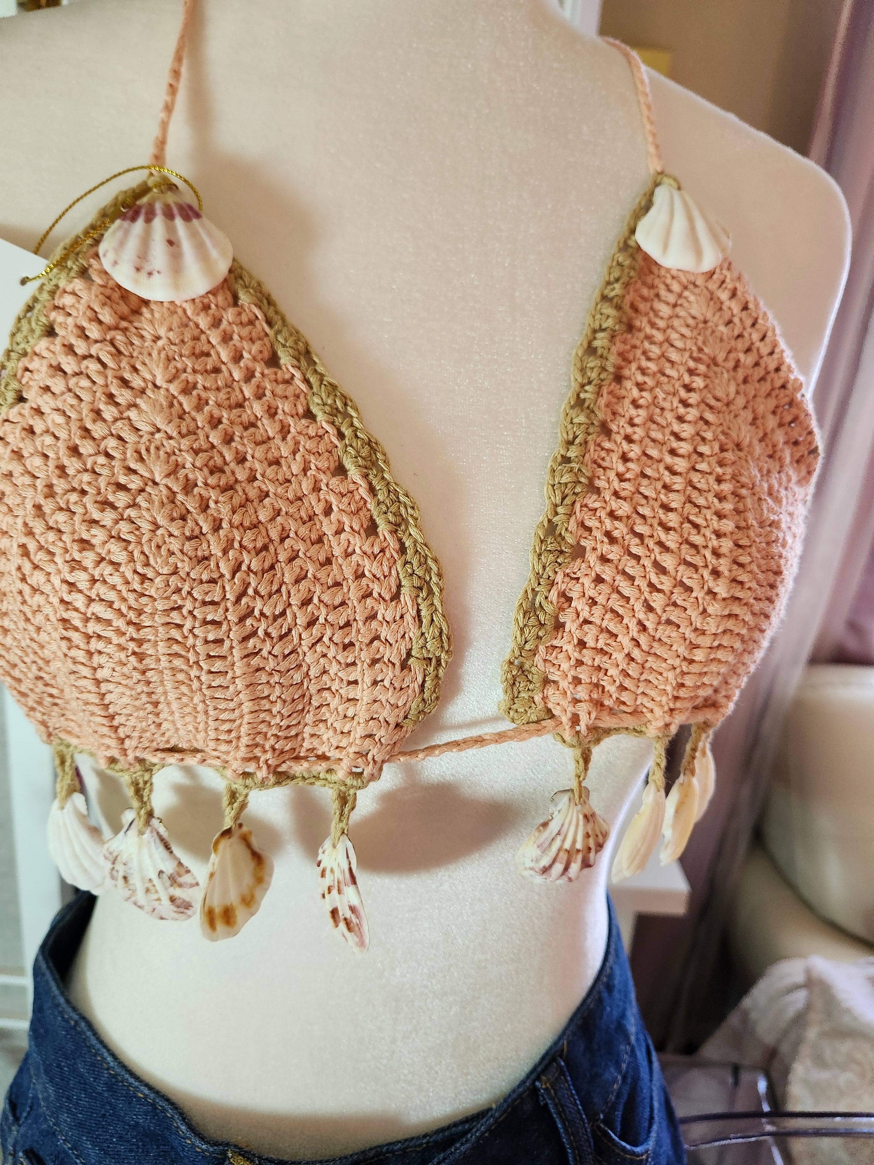 Cara crochet tank top