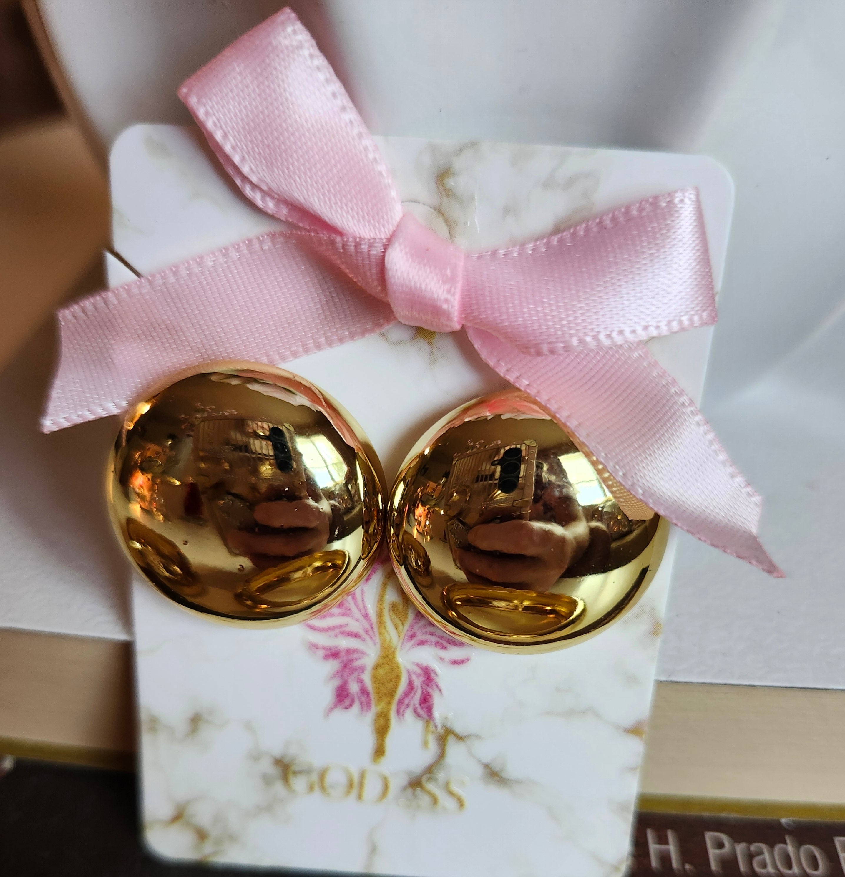 Platon Gold Earrings