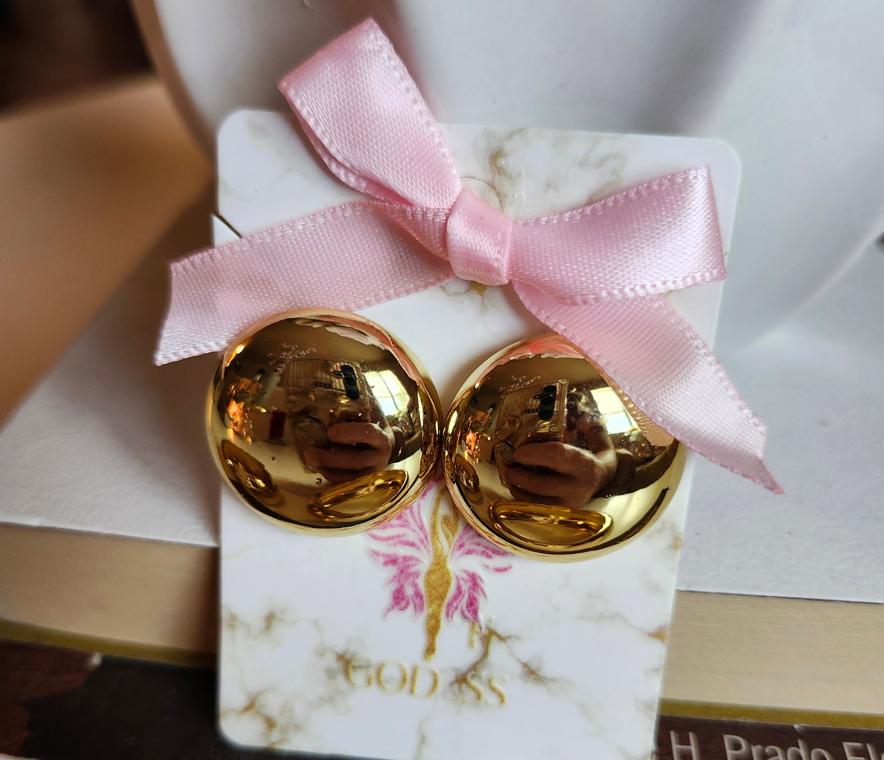 Platon Gold Earrings