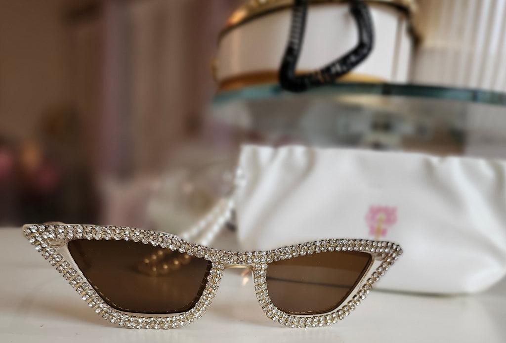 GODESS SUNGLASSES:Shiny Cat SunGlasses