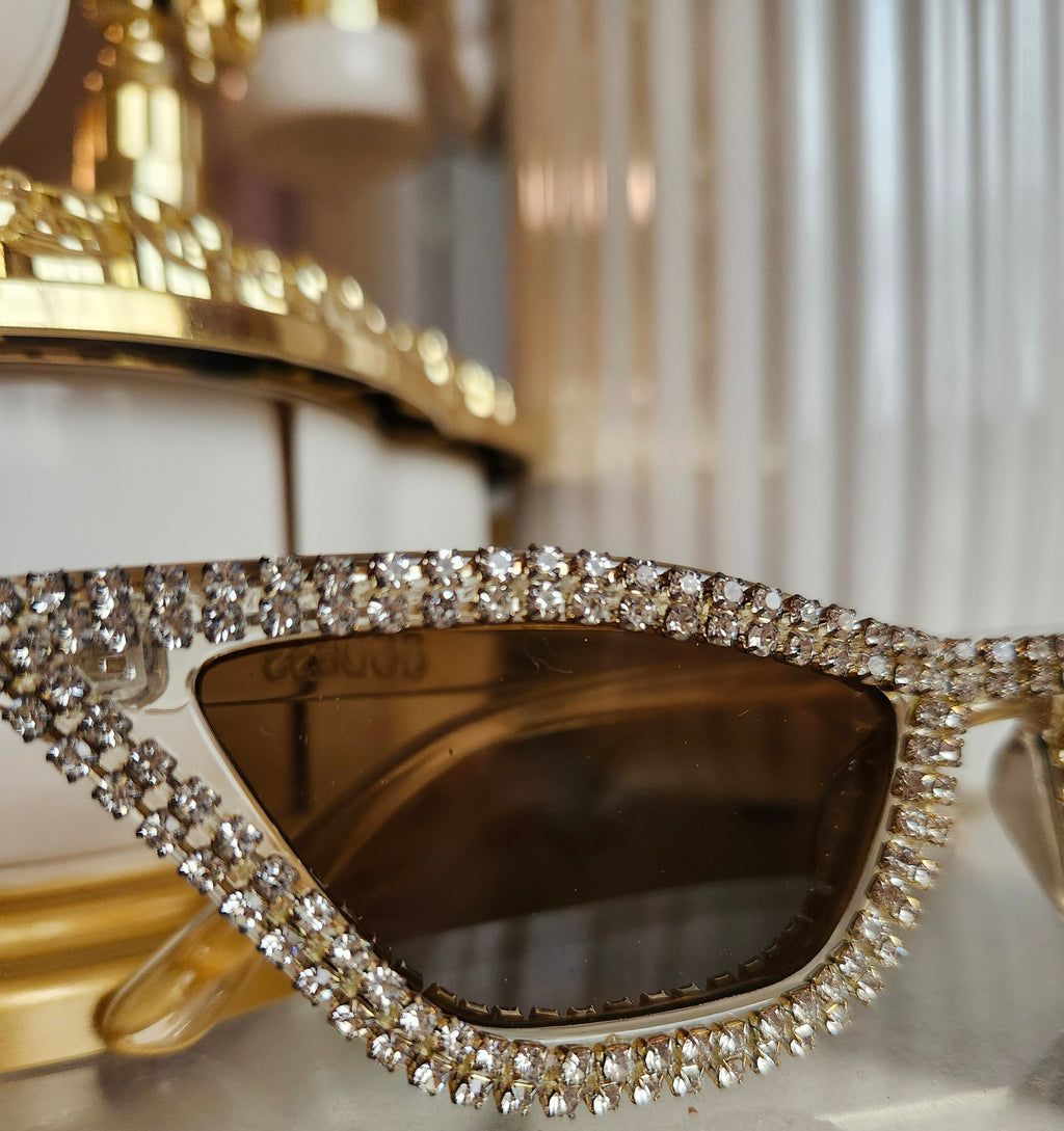 GODESS SUNGLASSES:Shiny Cat SunGlasses
