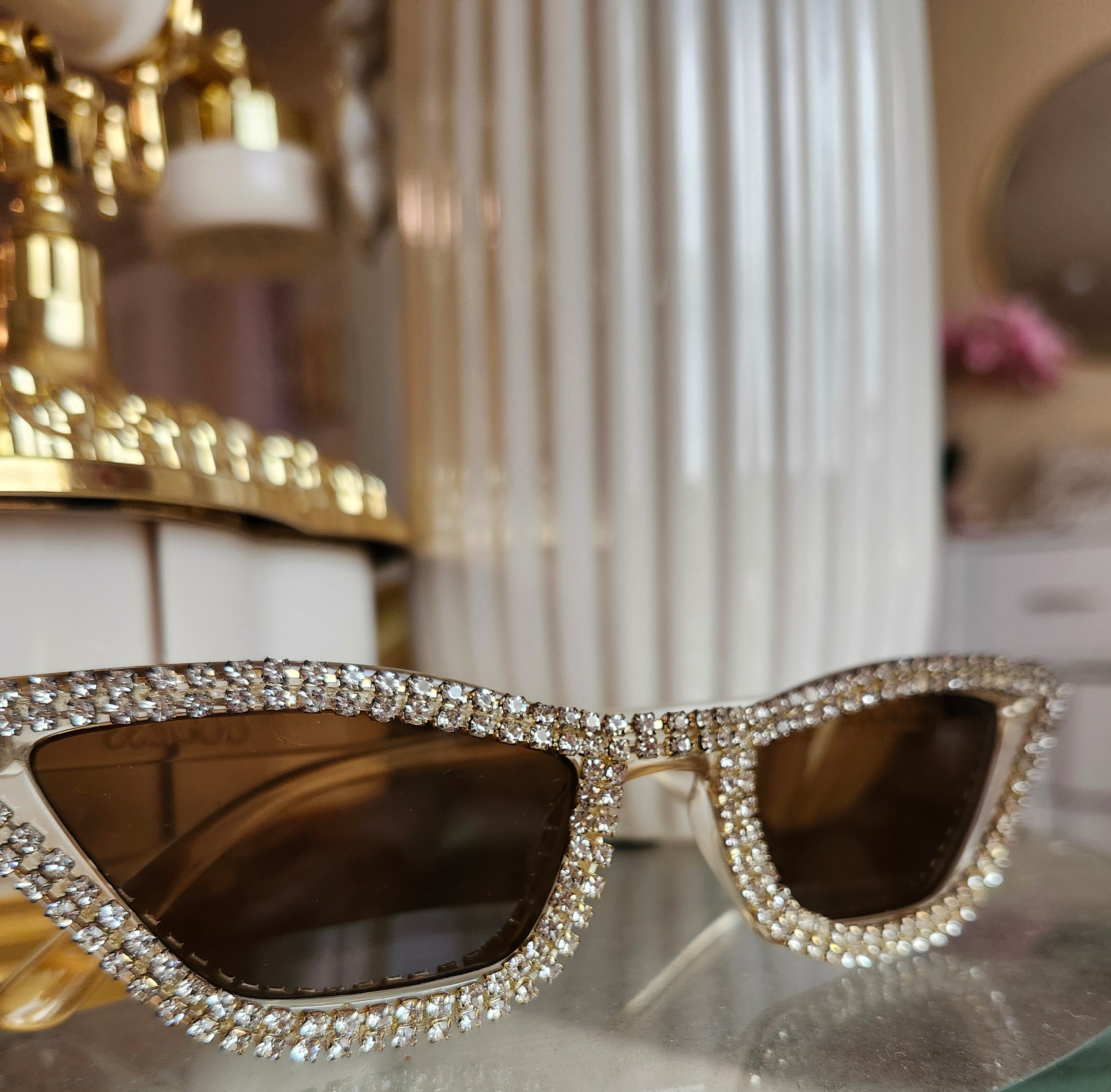 GODESS SUNGLASSES:Shiny Cat SunGlasses