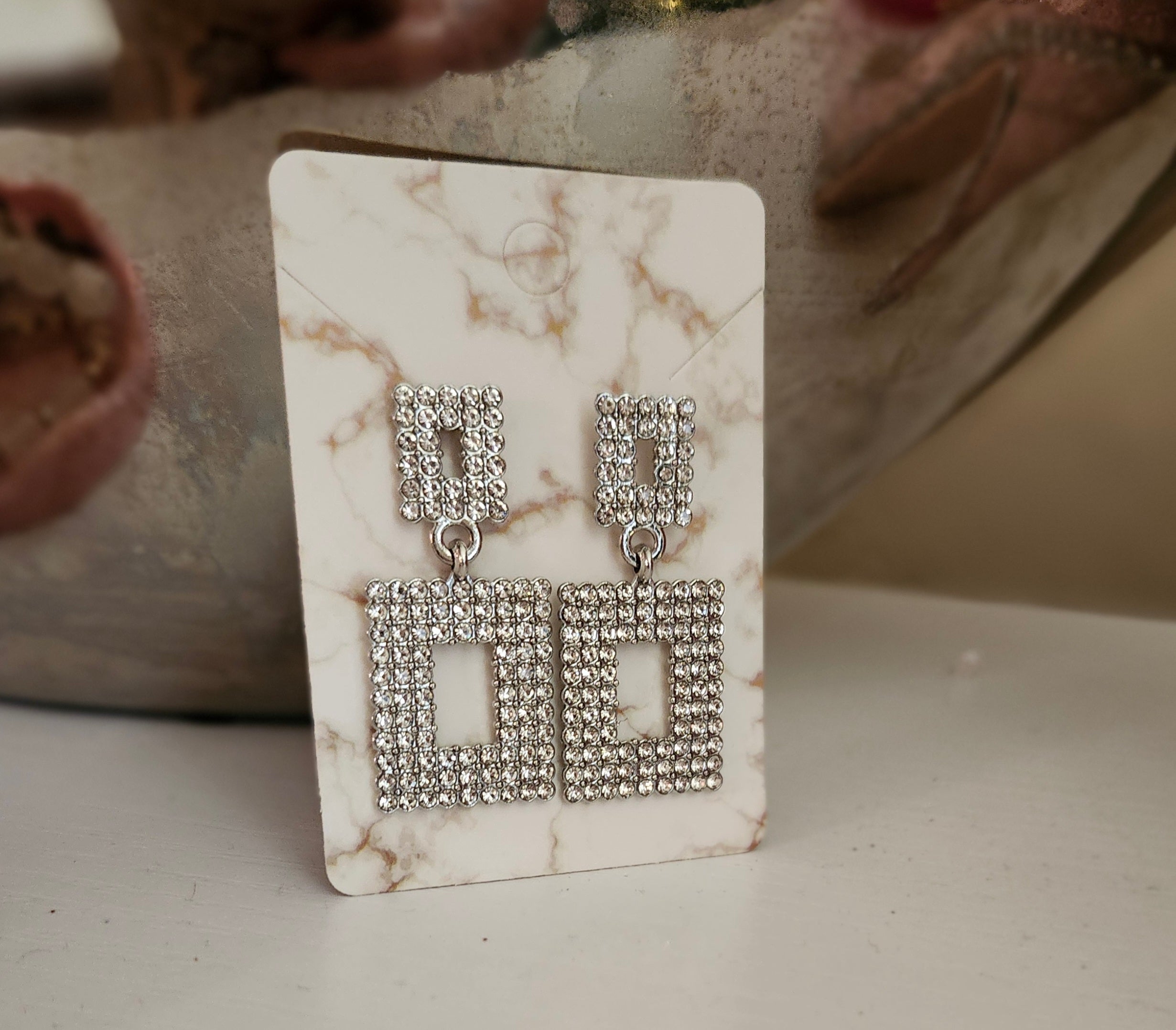 Berry Silver Earrings