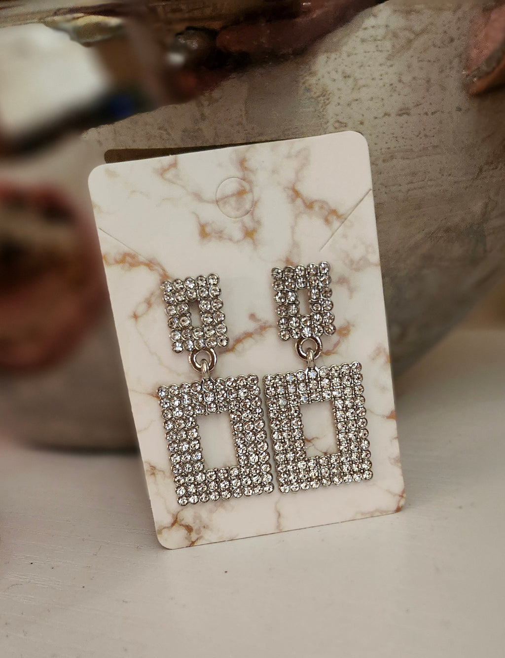 Berry Silver Earrings