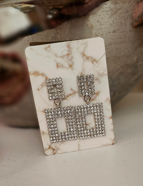 Berry Silver Earrings