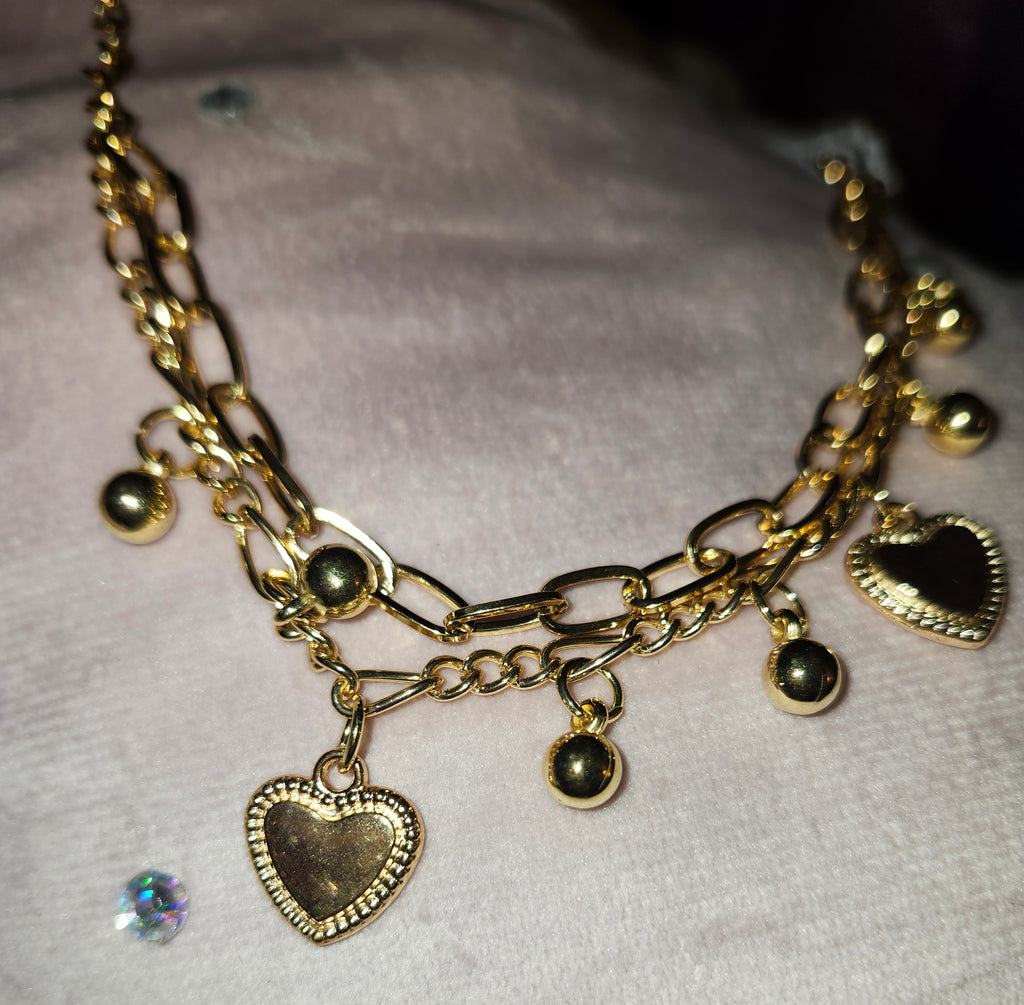 GODESS JEWELS:Heart Bracelet