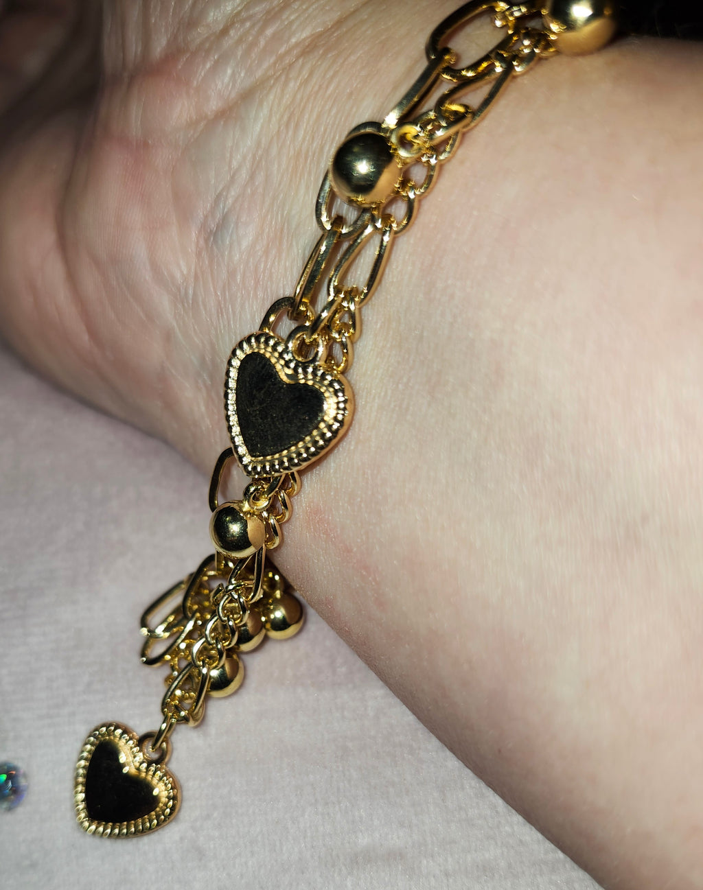 GODESS JEWELS:Heart Bracelet