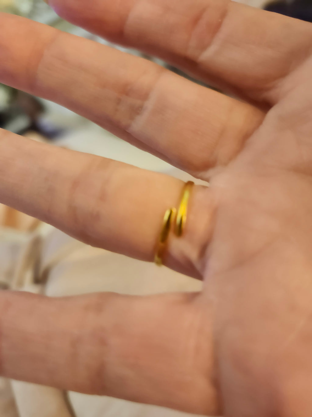 GODESS JEWELS:2 flowers ring