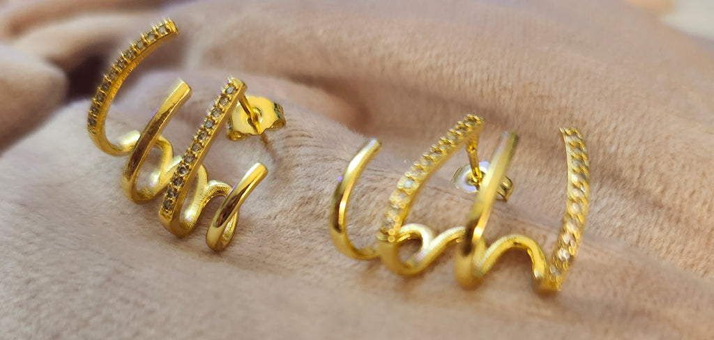 GODESS JEWELS:Diamond Earrings
