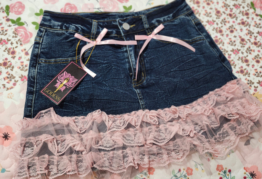 Sandybelle jean skirt