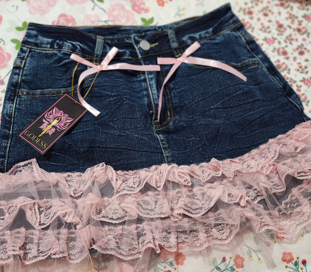 Sandybelle jean skirt