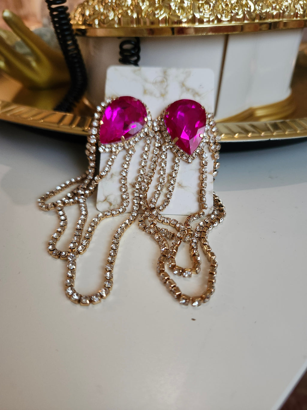 Pink Earrings
