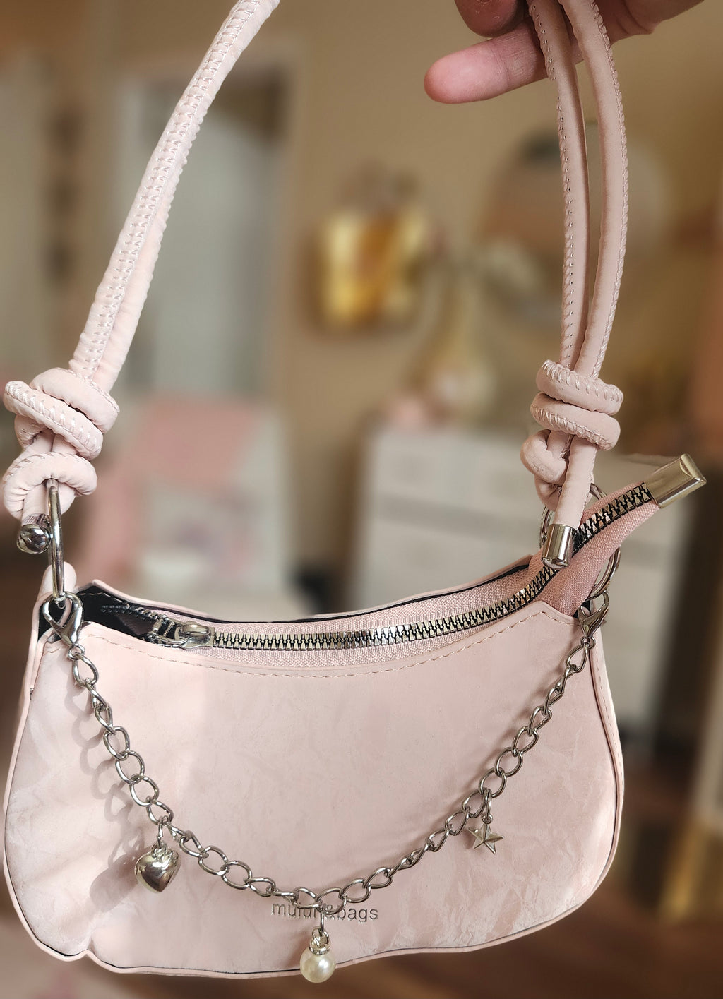 MARYTERE COLL:Cristal Pink Bag