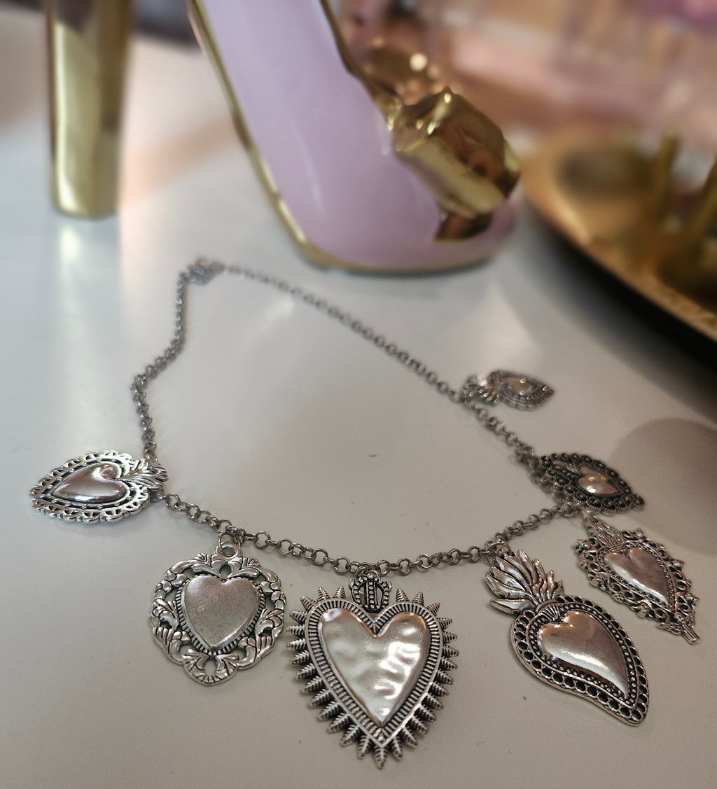 Heart Silver Necklace