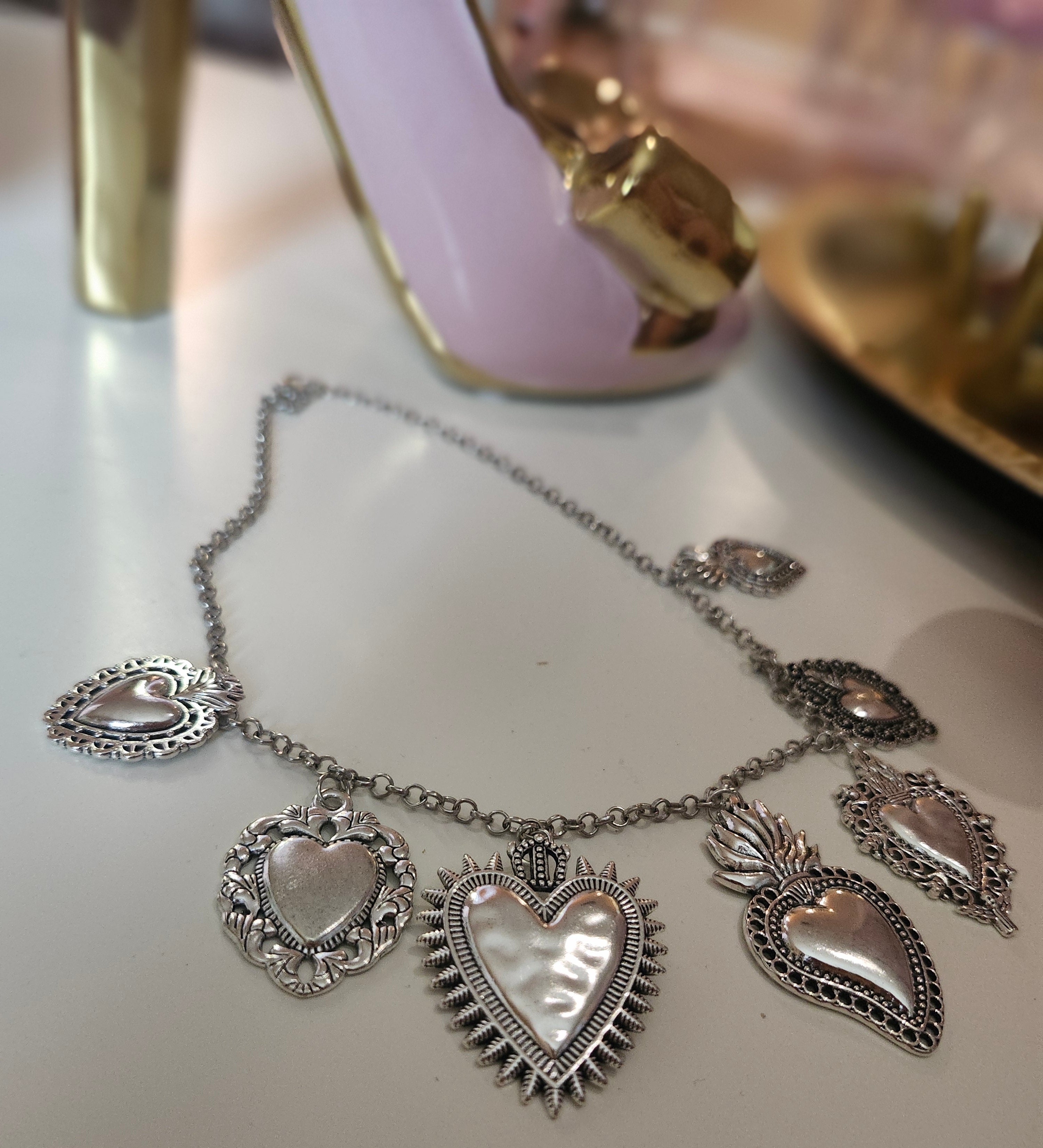 Heart Silver Necklace