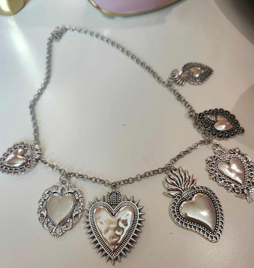 Heart Silver Necklace