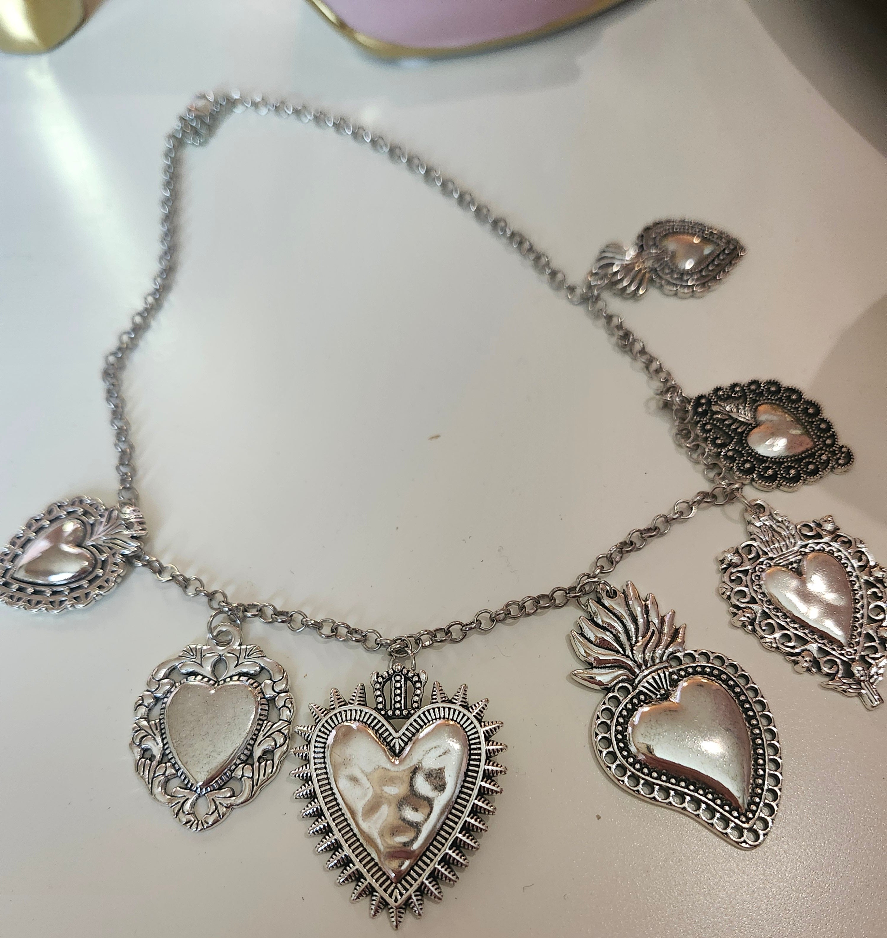 Heart Silver Necklace