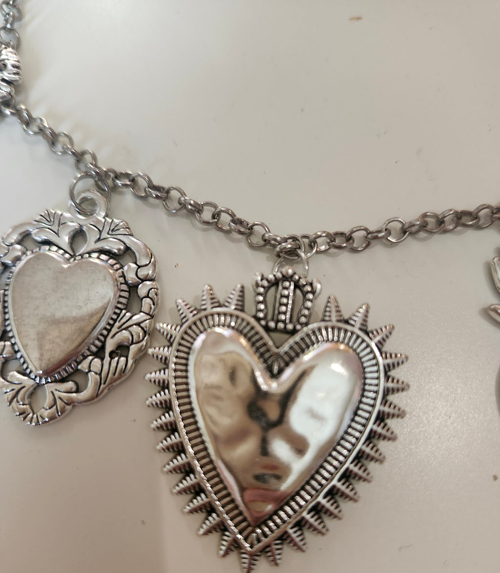 Heart Silver Necklace