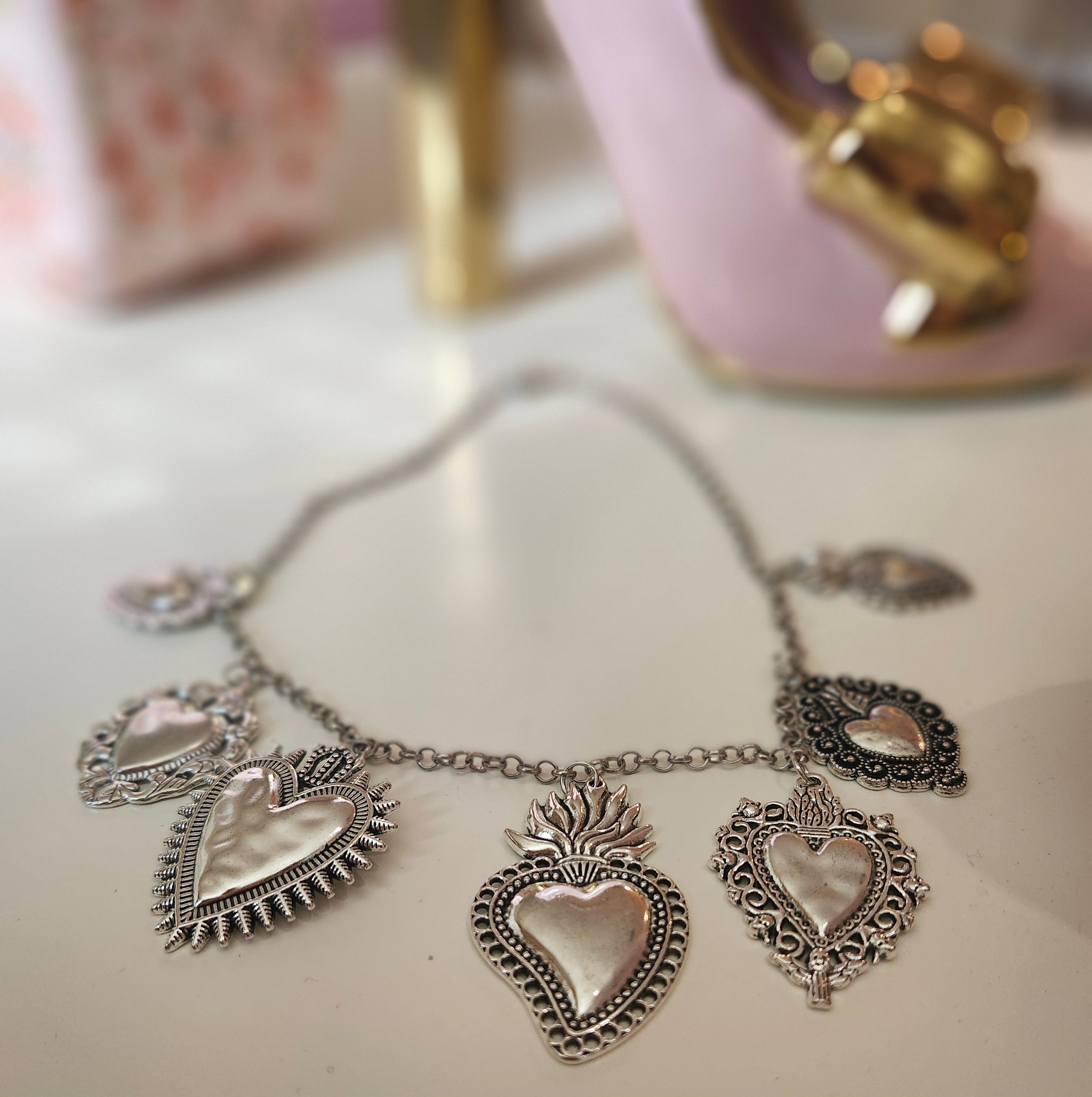 Heart Silver Necklace