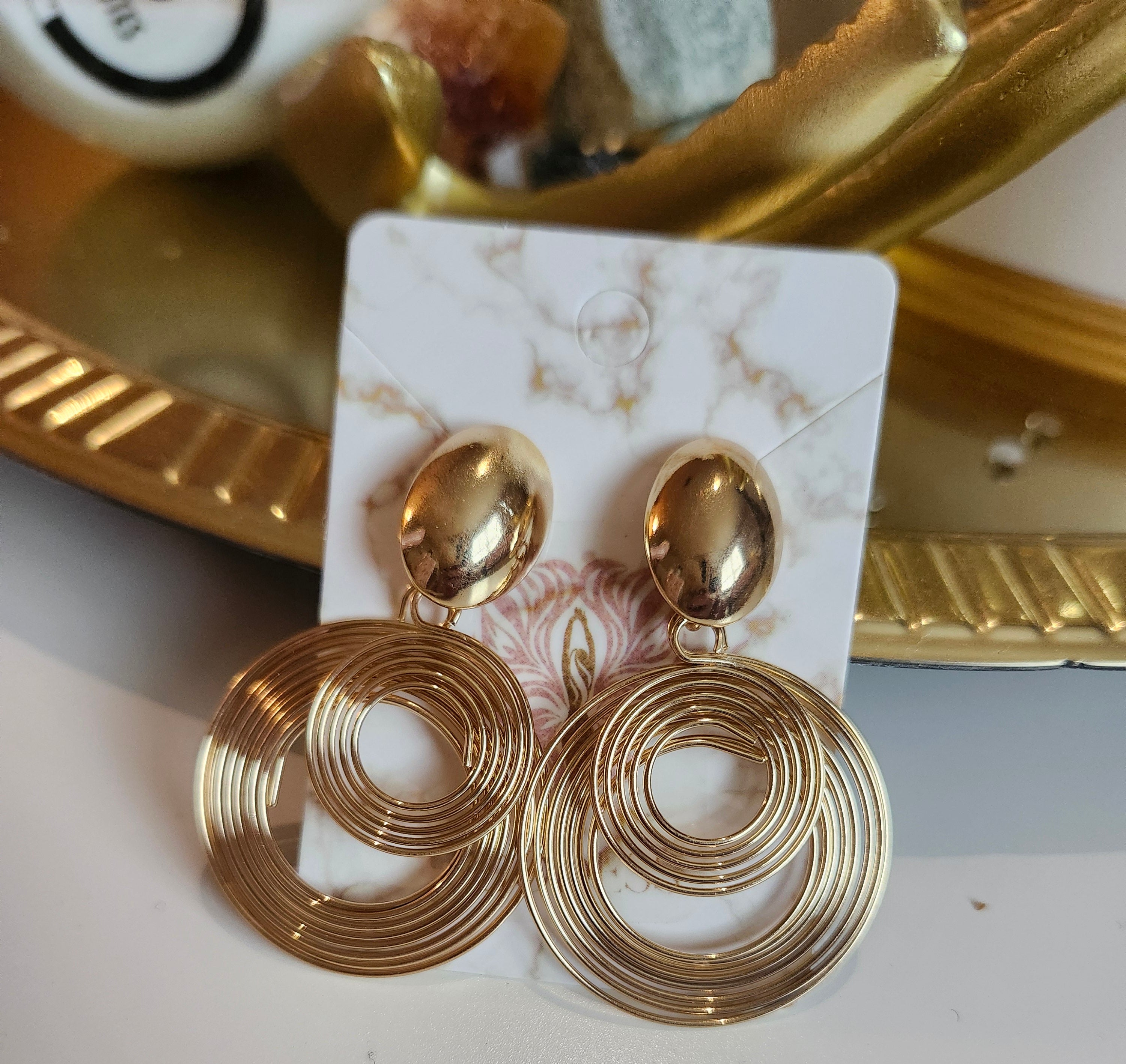 Gold Earrings